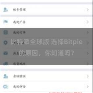 比特派全球版 选择Bitpie的原因，你知道吗？