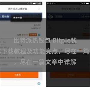 比特派热钱包 Bitpie钱包最新版本下载教程及功能亮点，尽在一篇文章中详解