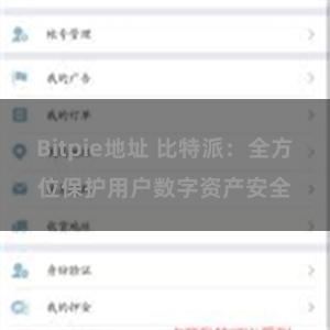 Bitpie地址 比特派：全方位保护用户数字资产安全