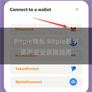 Bitpie隐私 Bitpie数字资产安全保障指南