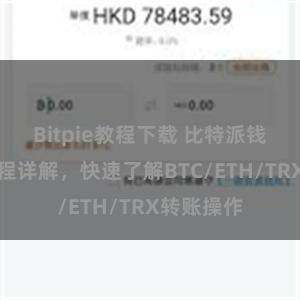 Bitpie教程下载 比特派钱包转账教程详解，快速了解BTC/ETH/TRX转账操作