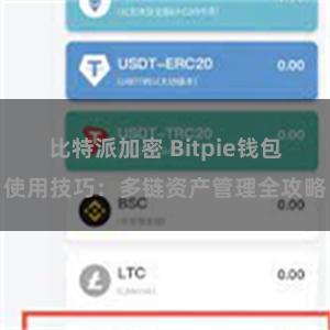 比特派加密 Bitpie钱包使用技巧：多链资产管理全攻略