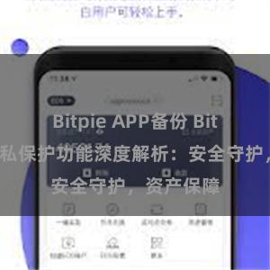 Bitpie APP备份 Bitpie钱包隐私保护功能深度解析：安全守护，资产保障