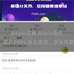 Bitpie兑换 Bitpie钱包：资产100%自主掌控，安全可靠。