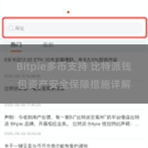 Bitpie多币支持 比特派钱包资产安全保障措施详解